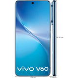 Vivo V60 5G 17.20 Centimeter (6.77) Triple Rear Camera 50 MP ZEISS OIS Main Camera + 50 MP Camera 8 MP Ultra Wide-Angle & 50 MP ZEISS Front Camera 120Hz FHD+ AMOLED Display Qualcomm Snapdragon® 7 Gen 4 Octa Core Processor Smartphones Mobile