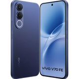 Vivo V70 FE 5G 17.35 Centimeter (6.83) Dual Rear Camera 200 MP OIS Ultra-Clear Main Camera + 50 MP Cemera, 8 MP Wide-Angle & 50 MP Front Camera 120Hz 1.5K Ultra Clear AMOLED Display Mediatek® Dimensity® 7360-Turbo Octa Core Processor Smartphones Mobile
