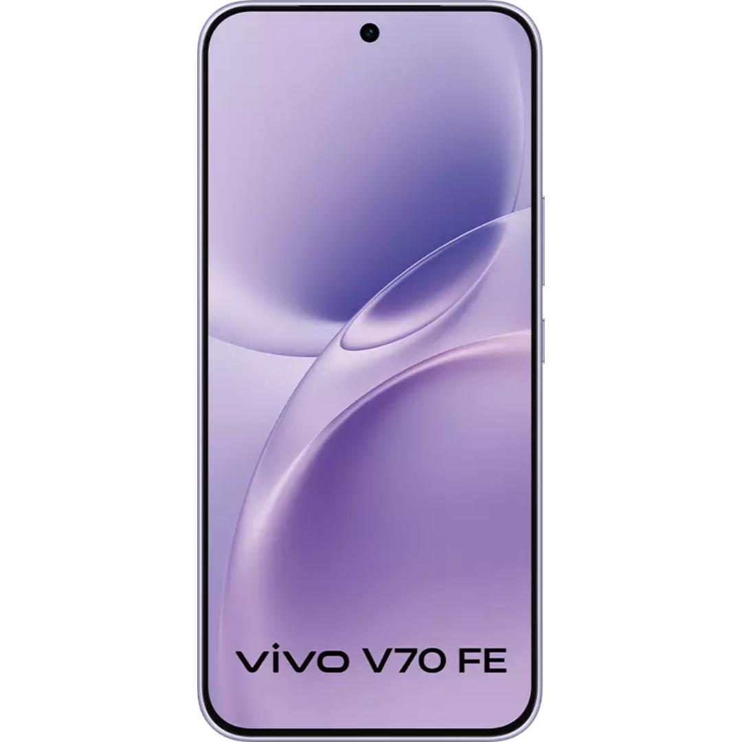 Vivo V70 FE 5G 17.35 Centimeter (6.83) Dual Rear Camera 200 MP OIS Ultra-Clear Main Camera + 50 MP Cemera, 8 MP Wide-Angle & 50 MP Front Camera 120Hz 1.5K Ultra Clear AMOLED Display Mediatek® Dimensity® 7360-Turbo Octa Core Processor Smartphones Mobile
