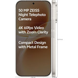 Vivo V70 5G 16.74 Centimeter (6.59) Triple AI Rear Camera 50 MP ZEISS OIS Main Camera + 50 MP Camera, 8 MP Ultra Wide-Angle & 50 MP Front Camera 120Hz 1.5K Ultra Clear AMOLED Display Qualcomm Snapdragon® 7 Gen 4 Octa Core Processor Smartphones Mobile