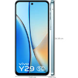 Vivo Y29 5G 16.96 Centimeter (6.68) Dual Rear Camera 50 MP + 0.08 MP & 8 MP Front Camera 120Hz HD+ LCD Display Mediatek Dimensity 6300 Octa Core Processor Smartphones Mobile