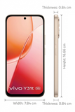 Vivo Y31T 5G 17.14 Centimeter (6.75) Dual Rear Camera 50 MP + 2 MP Bokeh & 8 MP Front Camera 120Hz HD+ LCD Display Qualcomm® Snapdragon® 4 Gen 2 Octa Core Processor Smartphones Mobile