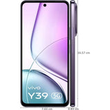 Vivo Y39 5G 16.97 Centimeter (6.68) Dual Rear Camera 50MP AI Sony Main Camera + 2MP Camera & 8 MP Front Camera 120Hz HD+ TFT LCD Display Qualcomm Snapdragon 4 Gen 2 Octa Core Processor Smartphones Mobile