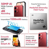 Vivo Y51 Pro 5G 17.14 Centimeter (6.75) Dual Rear Camera 50MP Main Camera + 2MP Camera & 8 MP Front Camera 120Hz FHD+ TFT LCD Display MediaTek Dimensity 7360-Turbo 4nm  Octa Core Processor Smartphones Mobile