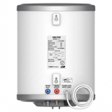 Voltas 15.0 L Aqua Prime 154VPBSI (4610035) 4 Star 2000 W Copper Heating Element Overheat Protection with Quartzline Technology Vertical Electric Storage Water Geyser (2024 Model, White)