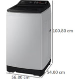 Samsung 9.0 kg WA90BG4545BY/TL 5 star Ecobubble with Super Speed Fully Automatic Top Loading Washing Machine (Lavender Grey)