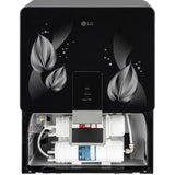 LG 8.0 L WW146RPLB.CBLQEIL Multi Stage Purification with RO+Mineral Booster Purifier (Solid Black)