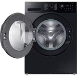 Samsung 9.0 Kg WW90DG5U24ABTL 5 Star AI Ecobubble SmartThings Technology Energy Mode with Hygiene Steam Digital Inverter Motor Fully Automatic Front Loading Washing Machine (2024 Model, Black)