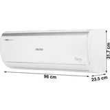 Voltas 1.0 T 123V Vectra Elite 3 Star Anti-dust Filter Copper Condenser 4-in-1 Convertible Adjustable Mode Inverter Split Air Conditioner (2023 Model, White)