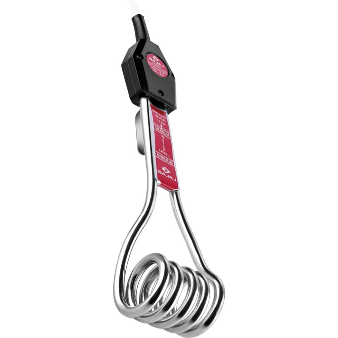 Bajaj 1500 W Immersion Heater 1.5 KW 25 (150650) Immersion Rod Water G –  Value Plus India