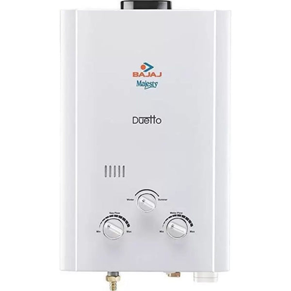 Bajaj L Majesty Duetto (150709) Gas Water Geyser (LPG) (White