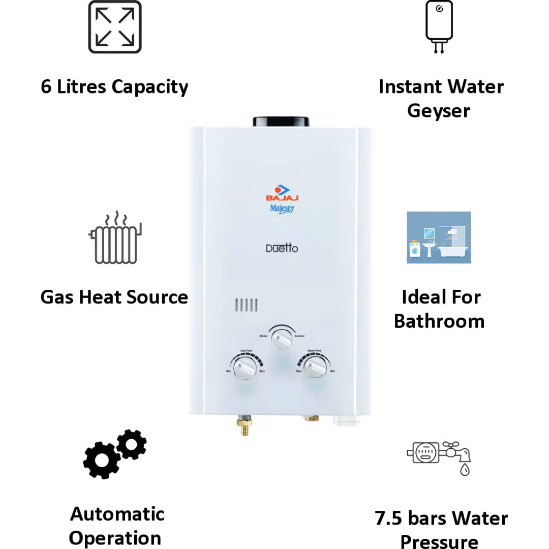Bajaj Majesty Geyser Ltr Price Bajaj Bajaj Flora Bajaj Gas Geyser