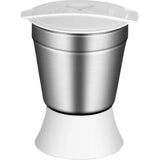 Philips 500 W HL1632/00 Fruit Filter With 3 Jars Juicer Mixer Grinder (White with blue accents)