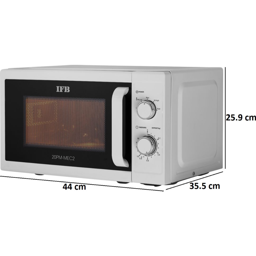 IFB 20.0 L 20PM-MEC2 Solo Microwave Oven (White)