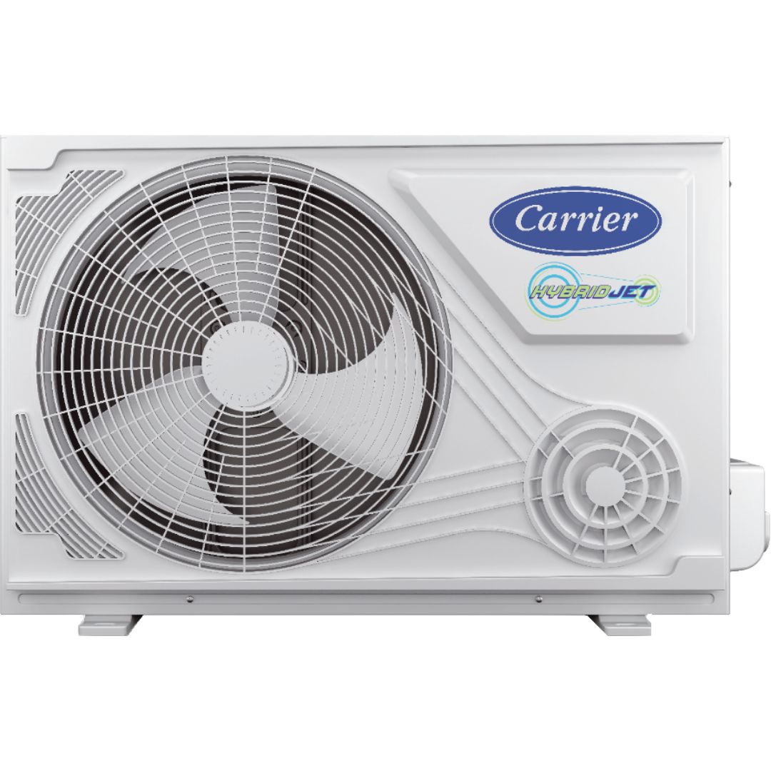 Carrier 2.0 T 24K 3 Star Emperia LXI Inverter 3 Star Hybridjet with Dual Filtration Flexicool Technology Inverter Split Air Conditioner (White)