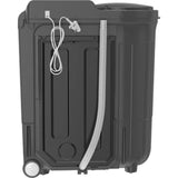 Whirlpool 7.50 kg Ace 7.5 Super Soak Grey Dazzle (30273) Semi Automatic Top Loading Washing Machine (Grey Dazzle)