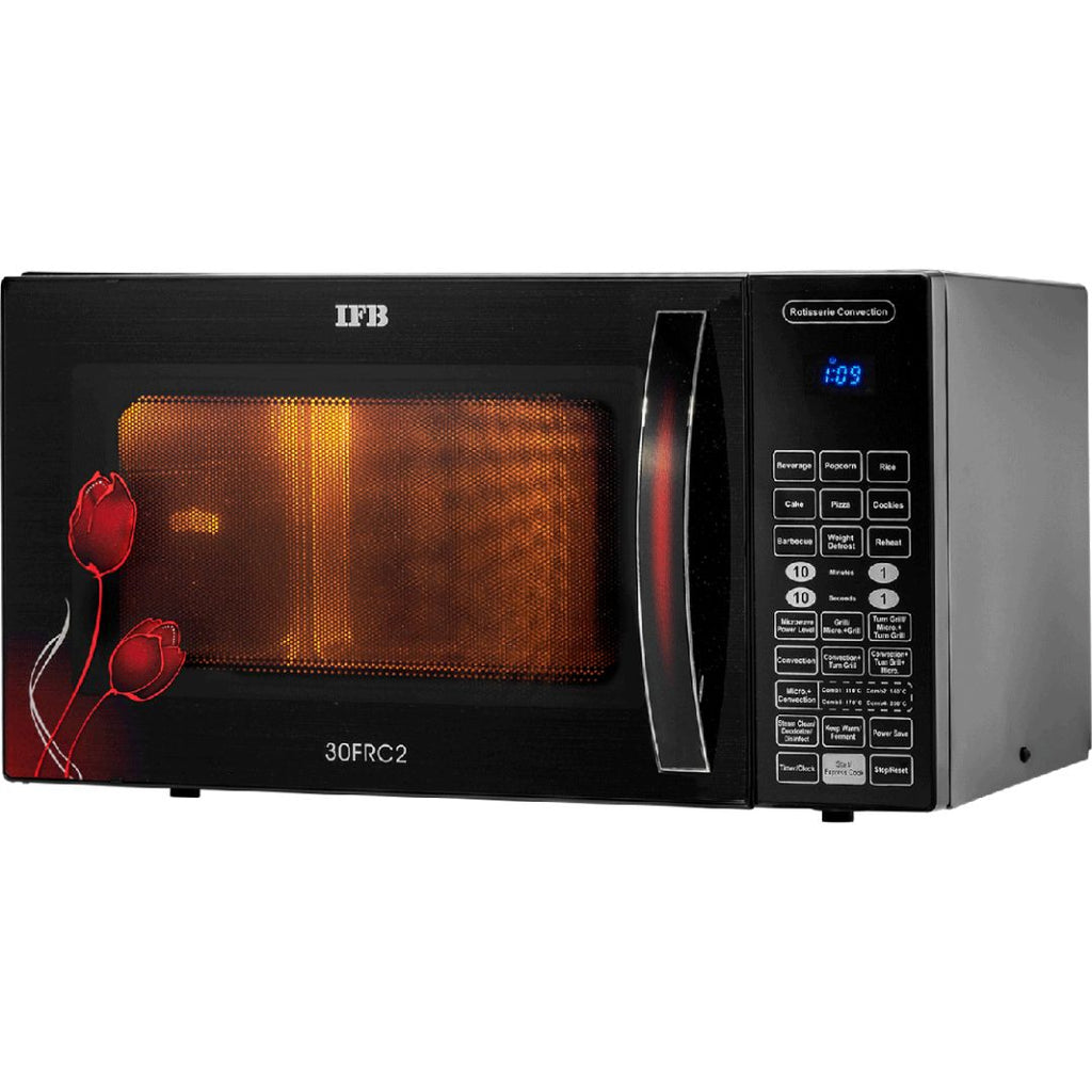IFB 30.0 L 30FRC2 Floral Pattern Rotisserie Convection Microwave Oven