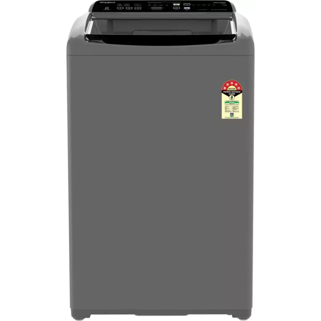Whirlpool 7.0 kg (31592) 5 Star WhiteMagic Elite Plus 7.0 Grey 10YMW Spiro Wash Action with Hard Water Wash Fully Automatic Top Load Washing Machine (Grey)