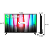 LG 81.28 Centimeter (32) 32LQ570BPSA HD Ready AI Smart LED TV (2022 Model, Black)