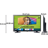 Samsung 80 Centimeter (32) UA32T4050ARXXL HD Ready LED TV (2020 Model, Black)