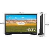 Samsung 80 Centimeter (32) UA32T4900AKXXL 4 Series Alexa Compatibility HD Ready Tizen Smart LED TV (Black)