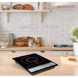PHILIPS 1500 W HD4920/00 Daily Collection 1 Burner Push Button Auto-Off Function, Induction Cooktop (Black)