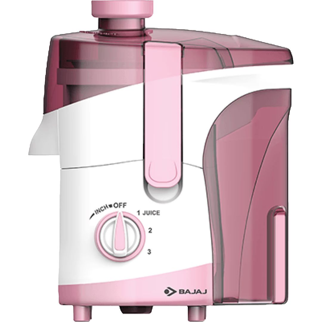 Bajaj 500 W JX 30 (410702) Jars Juicer Mixer Grinder (White Pink)