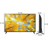 LG 108 Centimeter (43) 43UQ7550PSF 4K Ultra HD WebOS Active HDR Smart LED TV (2022 Model, Black)