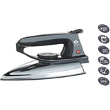 BAJAJ 600 W DX 2 (440210 Black) Light Weight Dry Iron (Black)