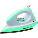 Bajaj 1000 W (440305) Majesty Canvas American Heritage Non-Stick Coated Soleplate Dry Iron (Green)