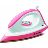 Bajaj 1000 W (440307) Majesty Canvas American Heritage Non-Stick Coated Soleplate Dry Iron (Pink)