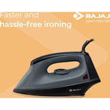 Bajaj Herculo (440315) 1100 W Dry Iron (Black & Grey)