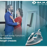 Bajaj 1250 W (440508) MX 3 Neo Steam Iron (Blue & White)