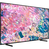 Samsung 138 Centimeter (55) QA55Q60BAKLXL 6 Series 4K Ultra HD Quantum HDR Alexa Compatibility OTS Lite Tizen Smart QLED TV (2022 Model, Black)