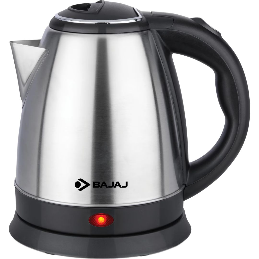 Dezin Electric Kettle, 1.2L Portable Electric Tea Kettle with Double Wall,  304 Stainless Steel Kettle Water Boiler, Small Electric Kettle with Auto