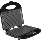 Franke Faber 2 Slice FSTG 750W DLX BK Oven Toaster Grill (OTG) with Non Stick Coating Fixed Grill Plates Sandwich Maker (Black)