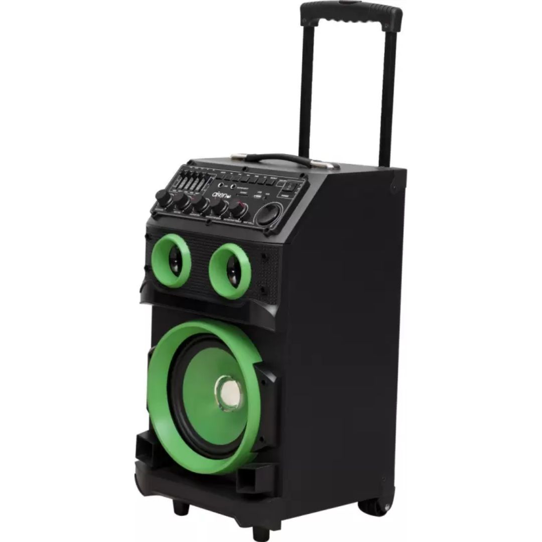 AISEN Stereo Channel A70UKB711 Walk & Rock Battery Operated(Rechargeable) 70 W Wireless Bluetooth Home Theatre (Green)