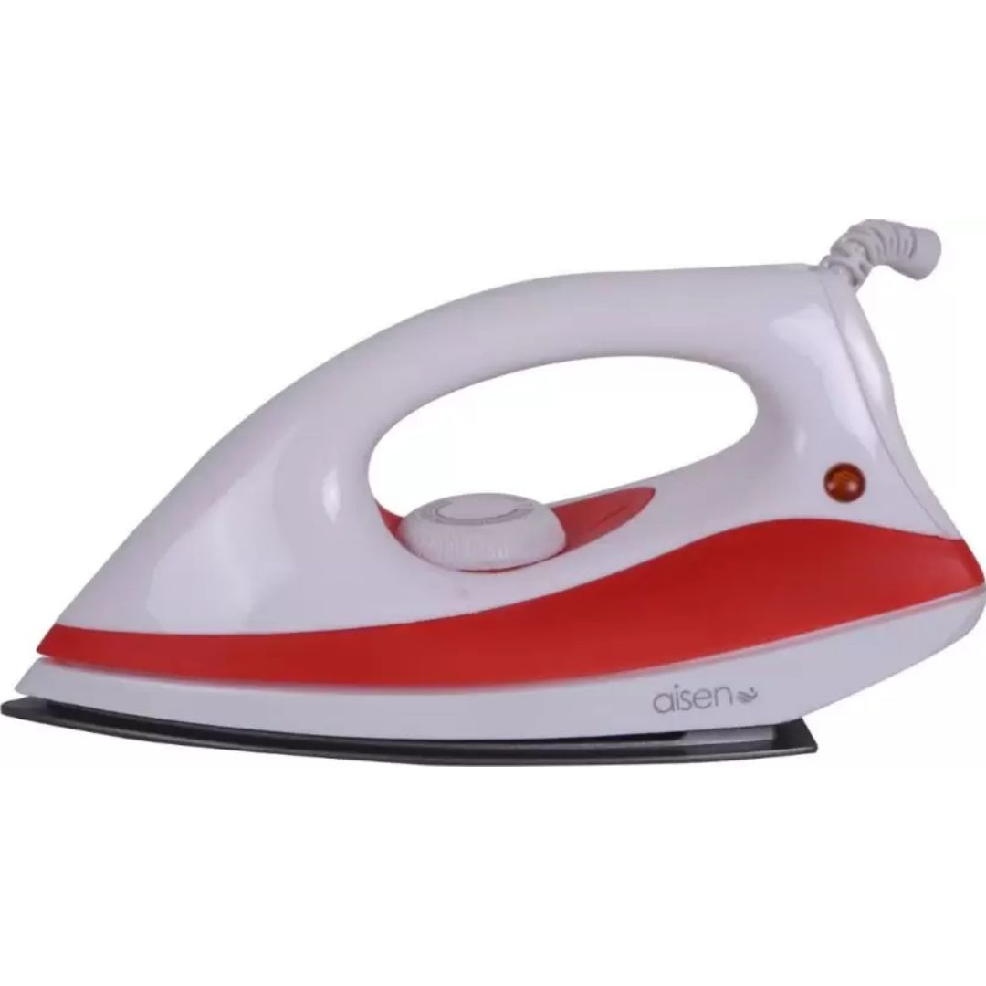 AISEN 750 W A75DR100 Dry Iron (White & Red)