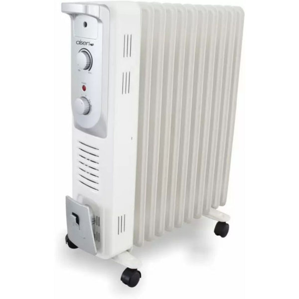 AISEN 2900 W AOHTR02 (11 FIN) PTC Fan OFR Oil Filled Room Heater (Whit –  Value Plus India