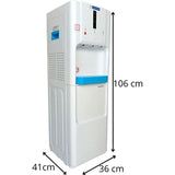 Blue Star 5.0 L BWD3FMRUA UA Series 3 Tap FLR (Hot, Cold, Normal) | 5 L/Hr. Water Capacity Bottled Water Dispenser (White & Blue)