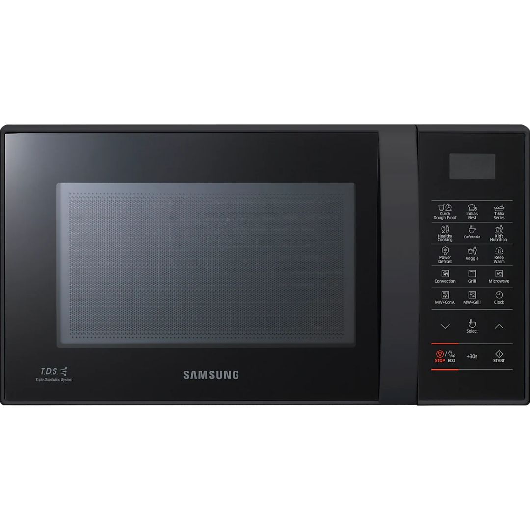 Samsung 21.0 L CE76JD-B1/XTL Curd Making Defrost with Anti Bacterial Protection Convection Microwave Oven (Black)