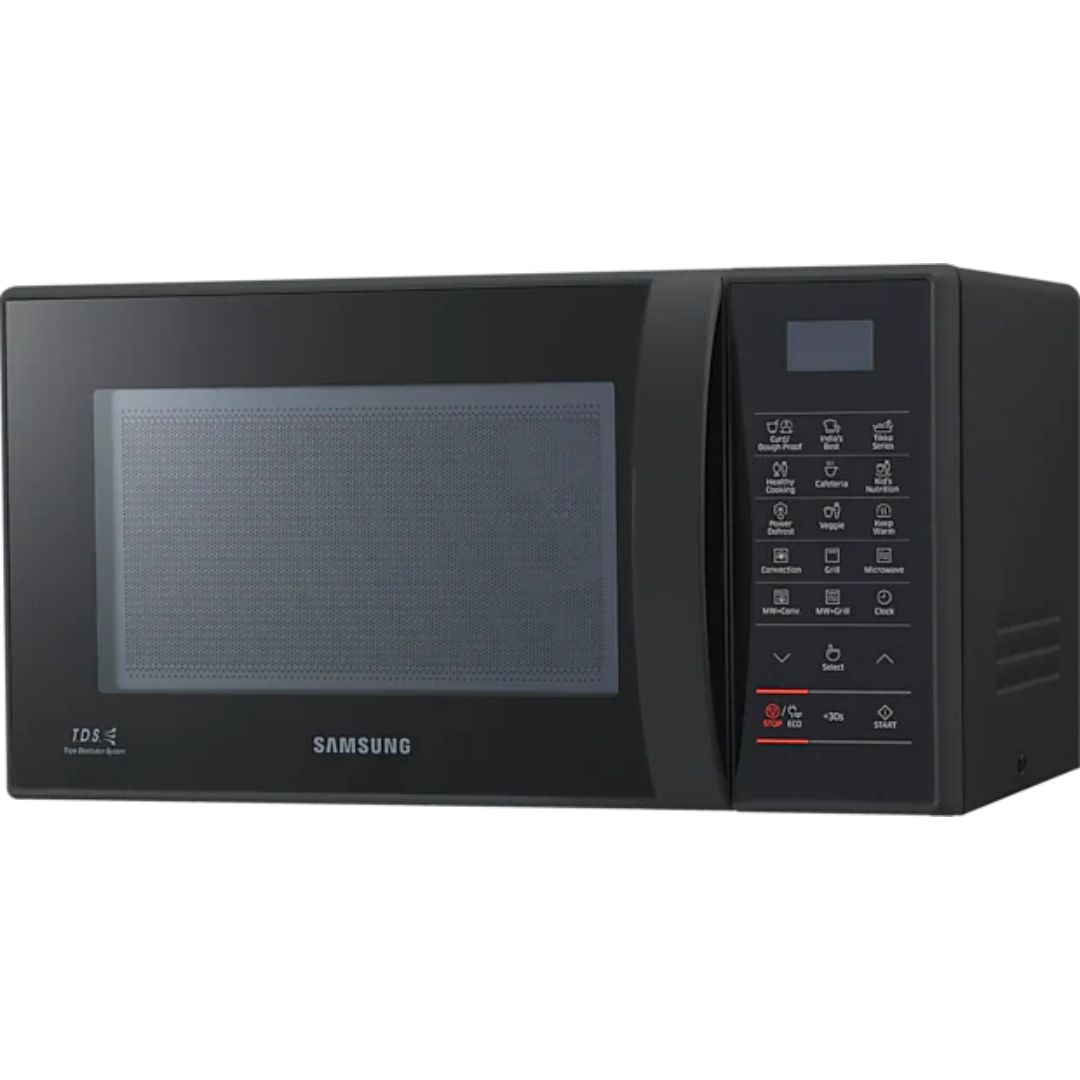 Samsung 21.0 L CE76JD-B1/XTL Curd Making Defrost with Anti Bacterial Protection Convection Microwave Oven (Black)