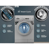 IFB 6.0 kg DIVA AQUA SXS 6008 5 Star 2X Power Dual Steam Active Color Protection Fully Automatic Front Loading Washing Machine (Silver)