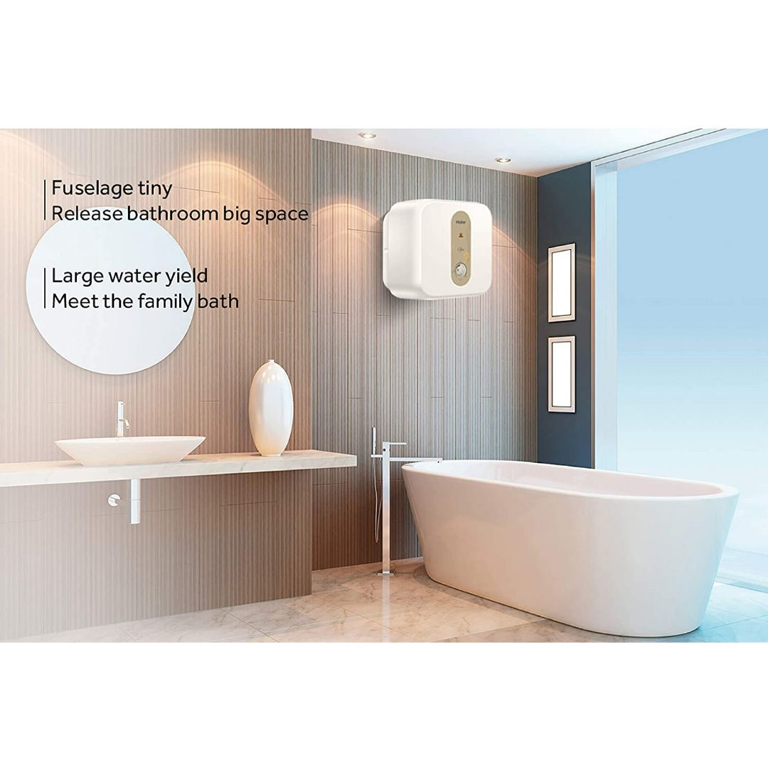 Haier L, ES15V-S1I, Storage Water Geyser (Ivory)