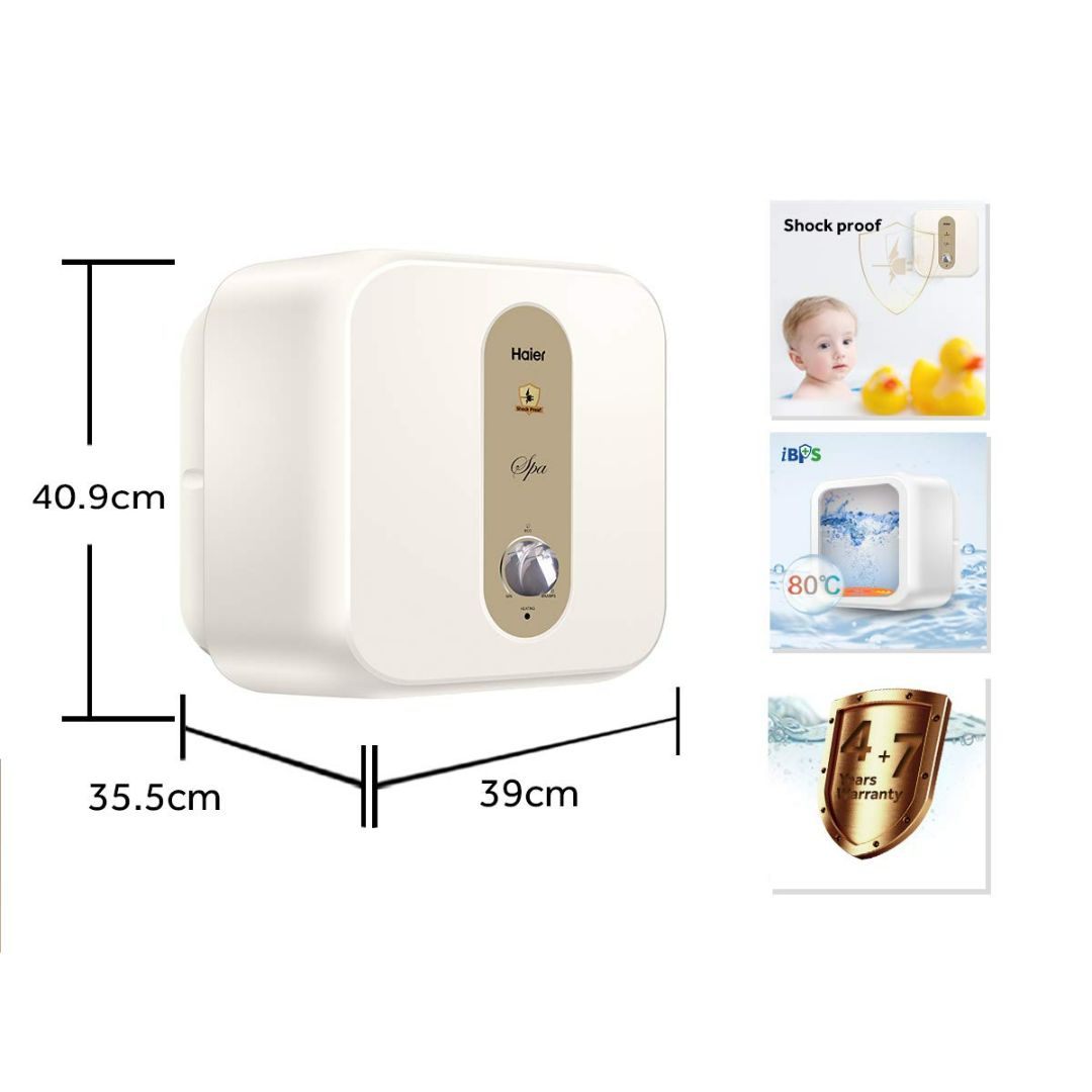 Haier L, ES15V-S1I, Storage Water Geyser (Ivory) – Value Plus