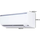 Daikin 1.80 T FTKL60UV16U/RKL60UV16U 3S 3 Star PM 2.5 Filter with Copper Condenser Inverter Split Air Conditioner (White)