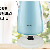 Havells 1.20 L GHBKTATB150 Aqua Plus 1500 W 360 Cordless Double Wall Electric Kettle (Blue)