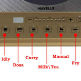 Havells 1600 W GHCICBLK160(Insta Cook PT) Induction Cooktop (Assorted Color, Black)