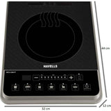 Havells 1200 W GHCICDGK120 Insta Cook-QT Push Button Induction cooker (Black)