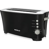 Havells 1350 W GHCPTCAK135 Feasto 4 Slice Pop Up Toaster (Black)